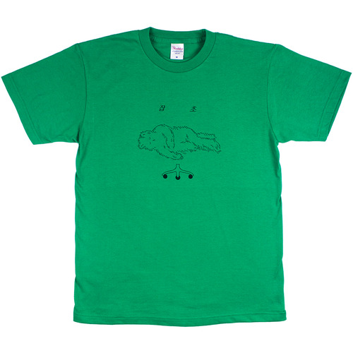 [C006] 잡초 티셔츠 (green)